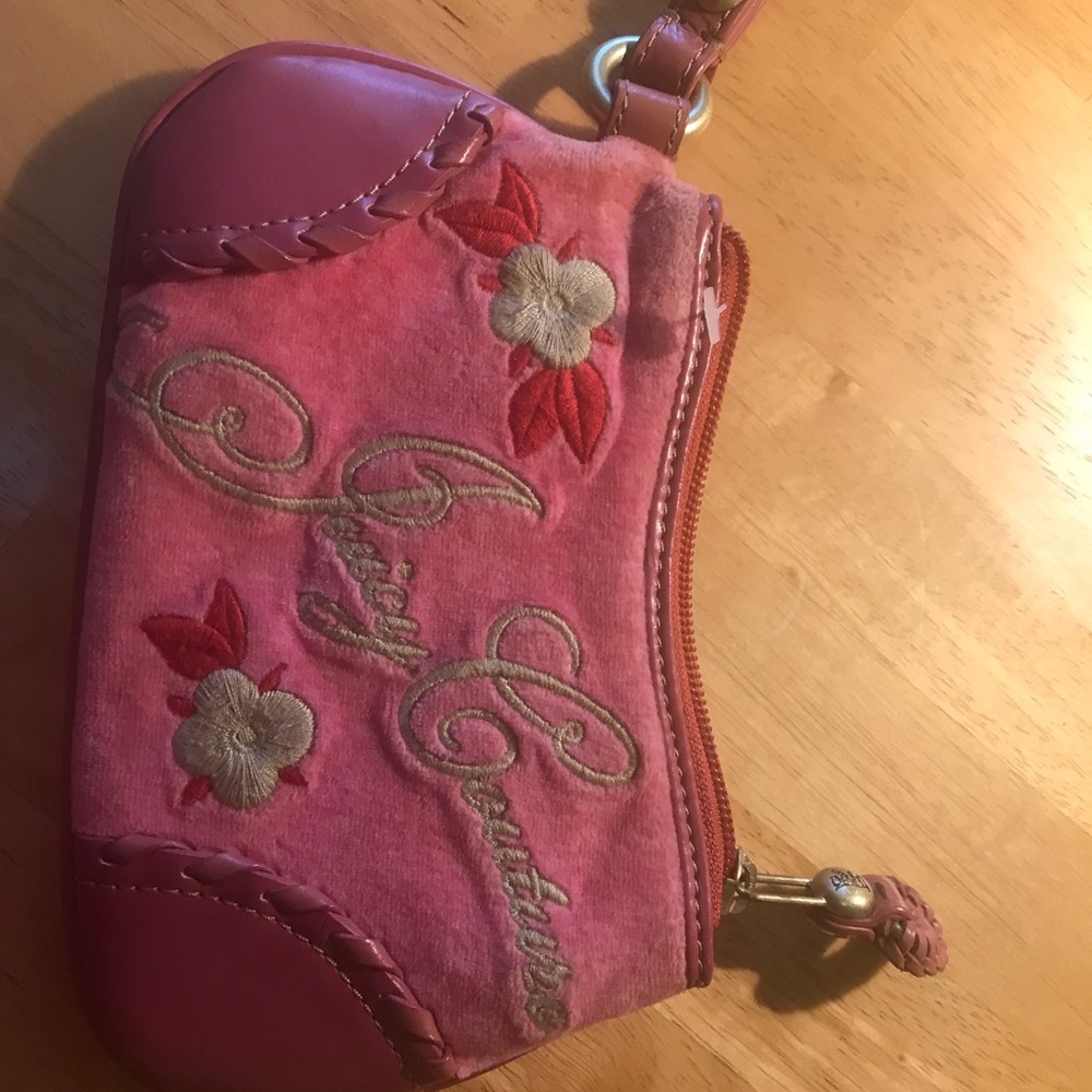 Juicy Couture Pink Wristlet